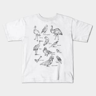 Australian Birds Kids T-Shirt